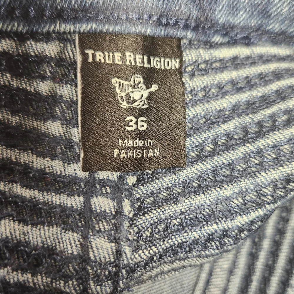 Men's True Religion Rocco Relaxed Skinny Denim Biker Jeans